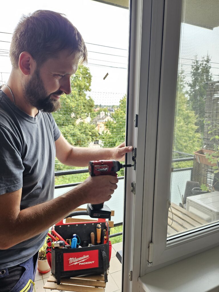 Seřízení oken a dveří